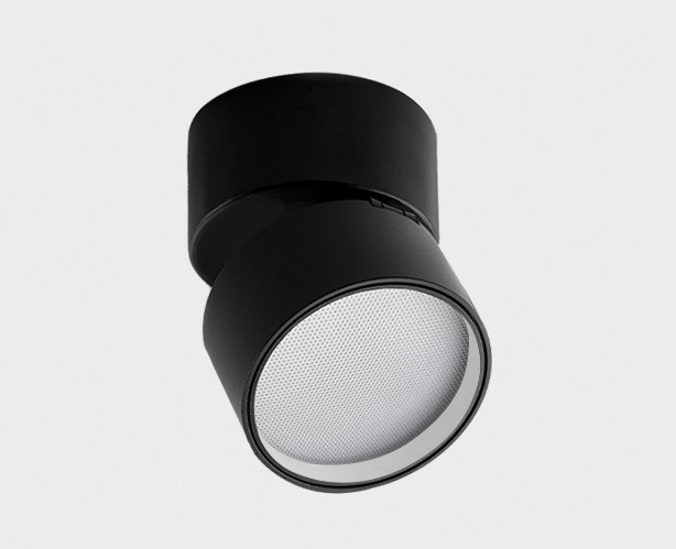 IT02-005 black 3000K светильник потолочный