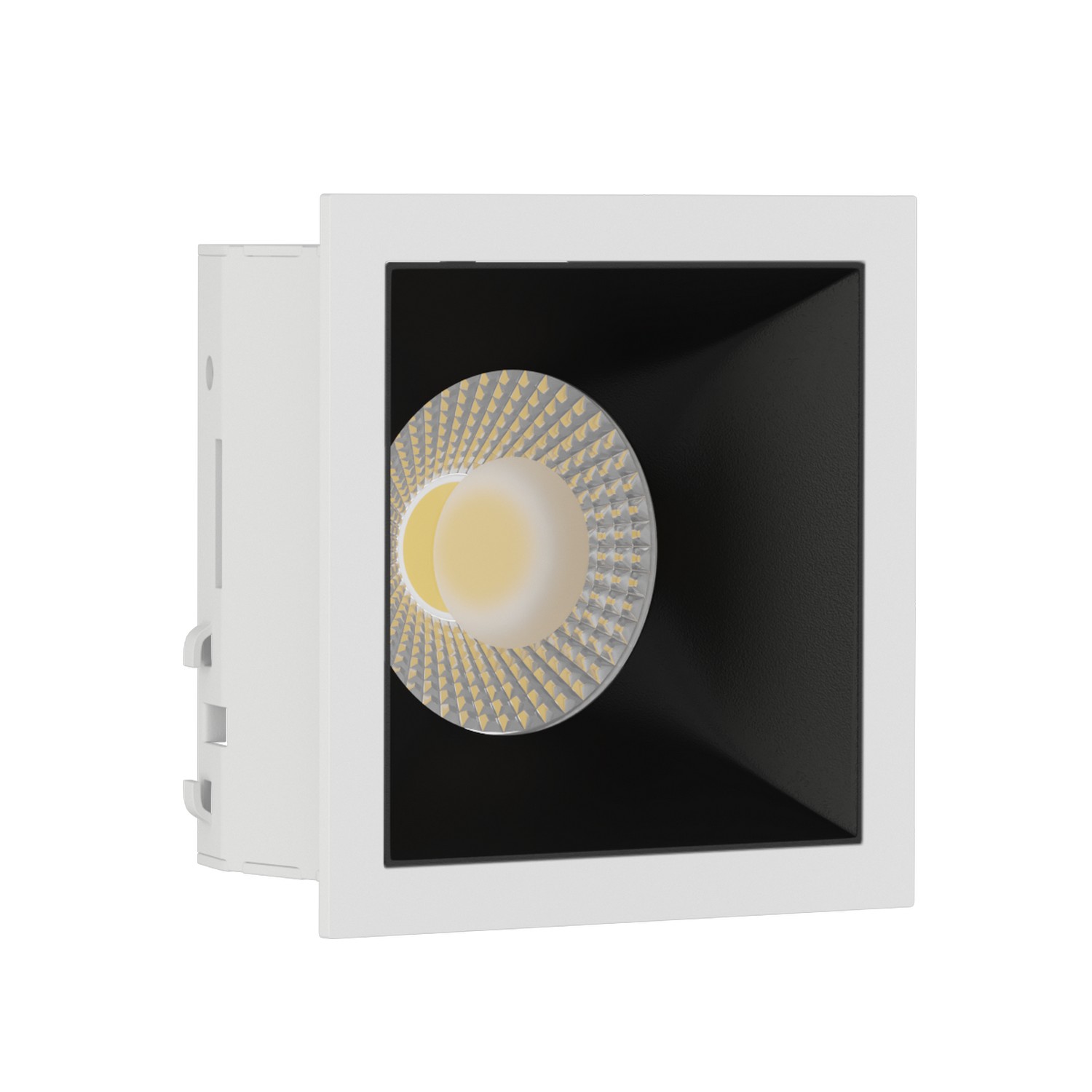 Встраиваемый светильник под сменную лампу Ledron RISE KIT1 White-Black (2446)