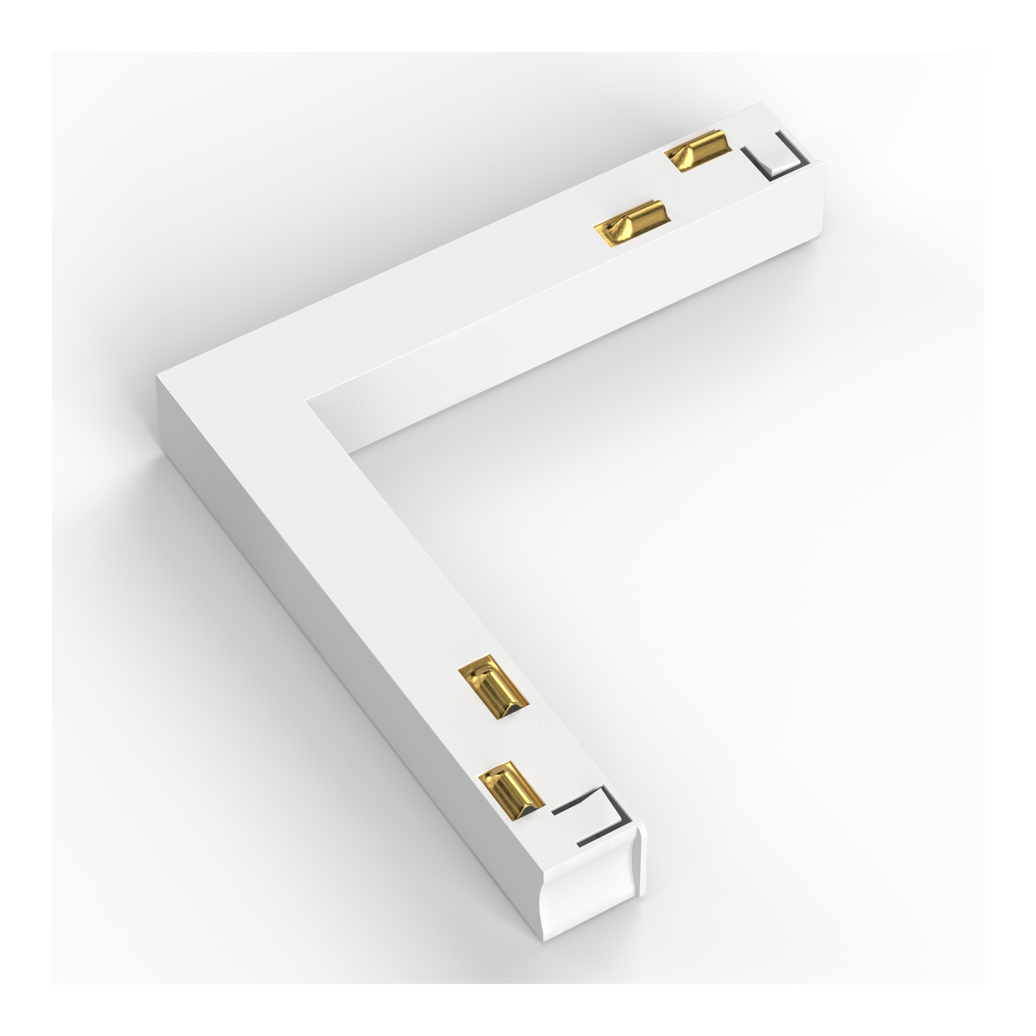 Коннектор угловой жесткий TSMA-LHF White для вертикального соединения магнитной системы (4981)