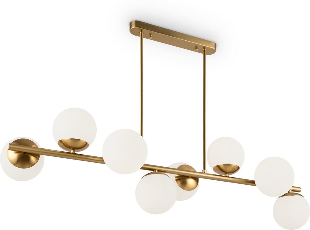 Потолочная люстра на штанге Zing FR5199PL-08BS (fr5199pl-08bs)