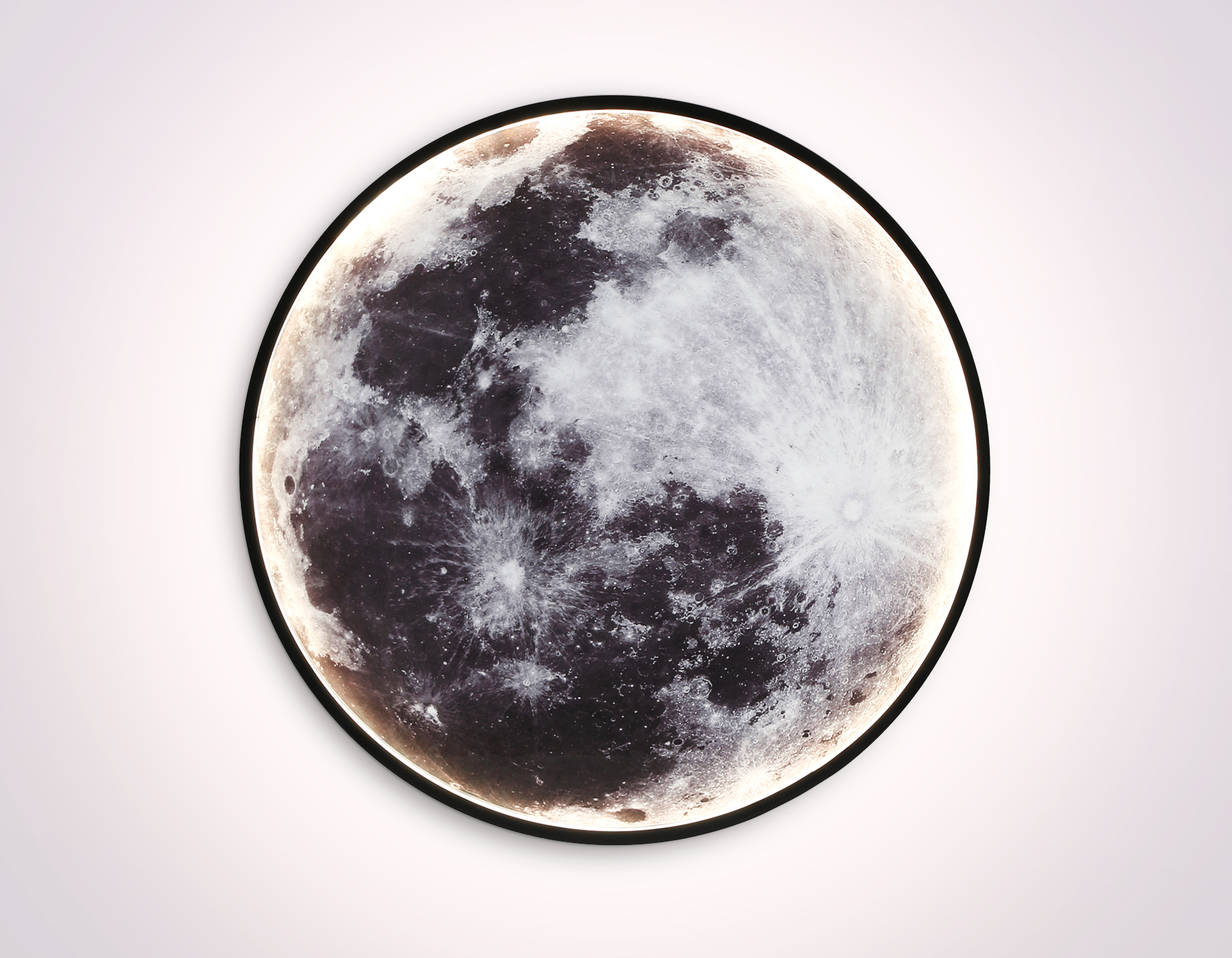 Настенно-потолочный светодиодный светильник FW11110 BK черный 15W LED 3000-6400K D240*38