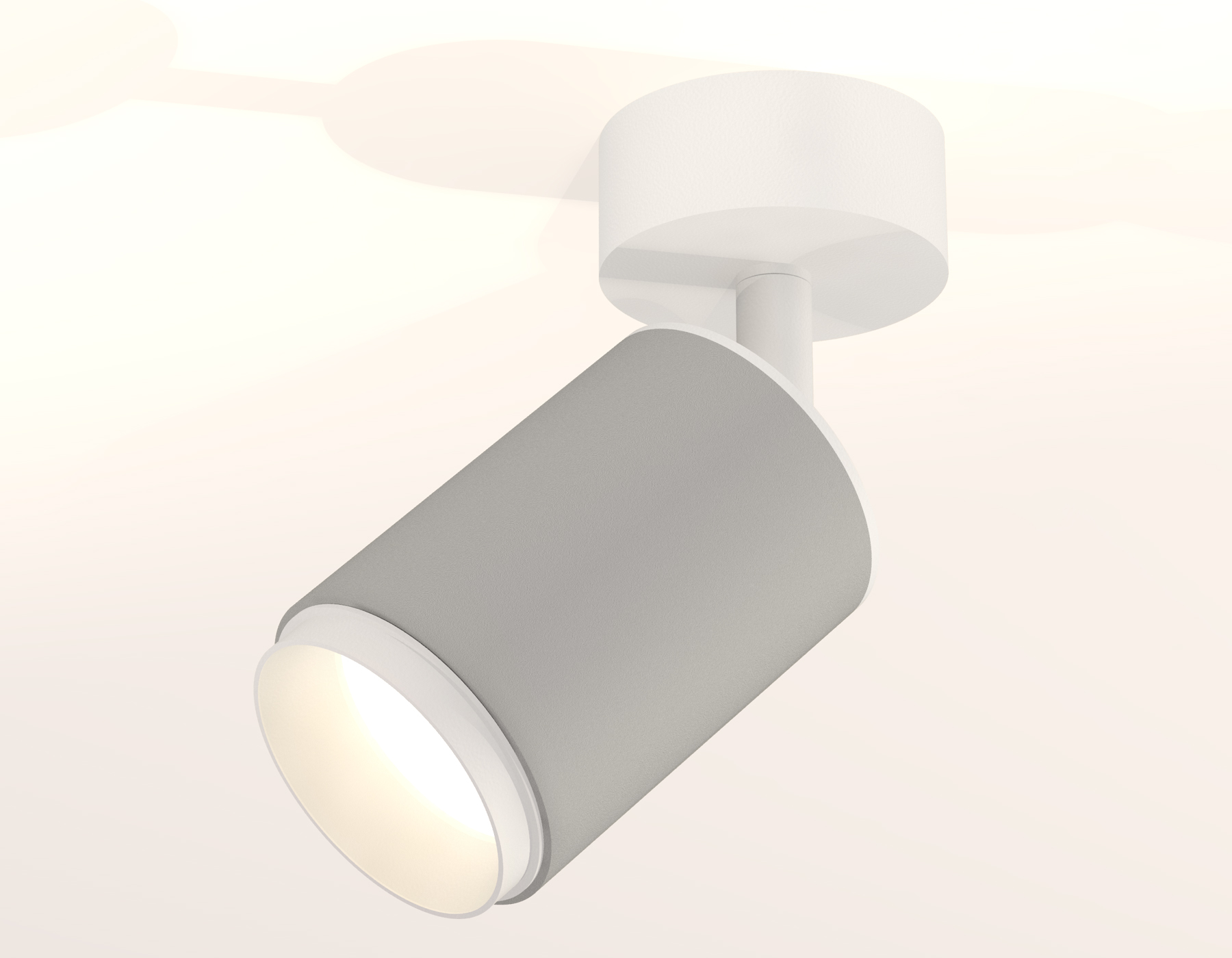 Комплект накладного поворотного светильника XM6314002 SGR/SWH серый песок/белый песок MR16 GU5.3 (A2202, C6314, N6120)