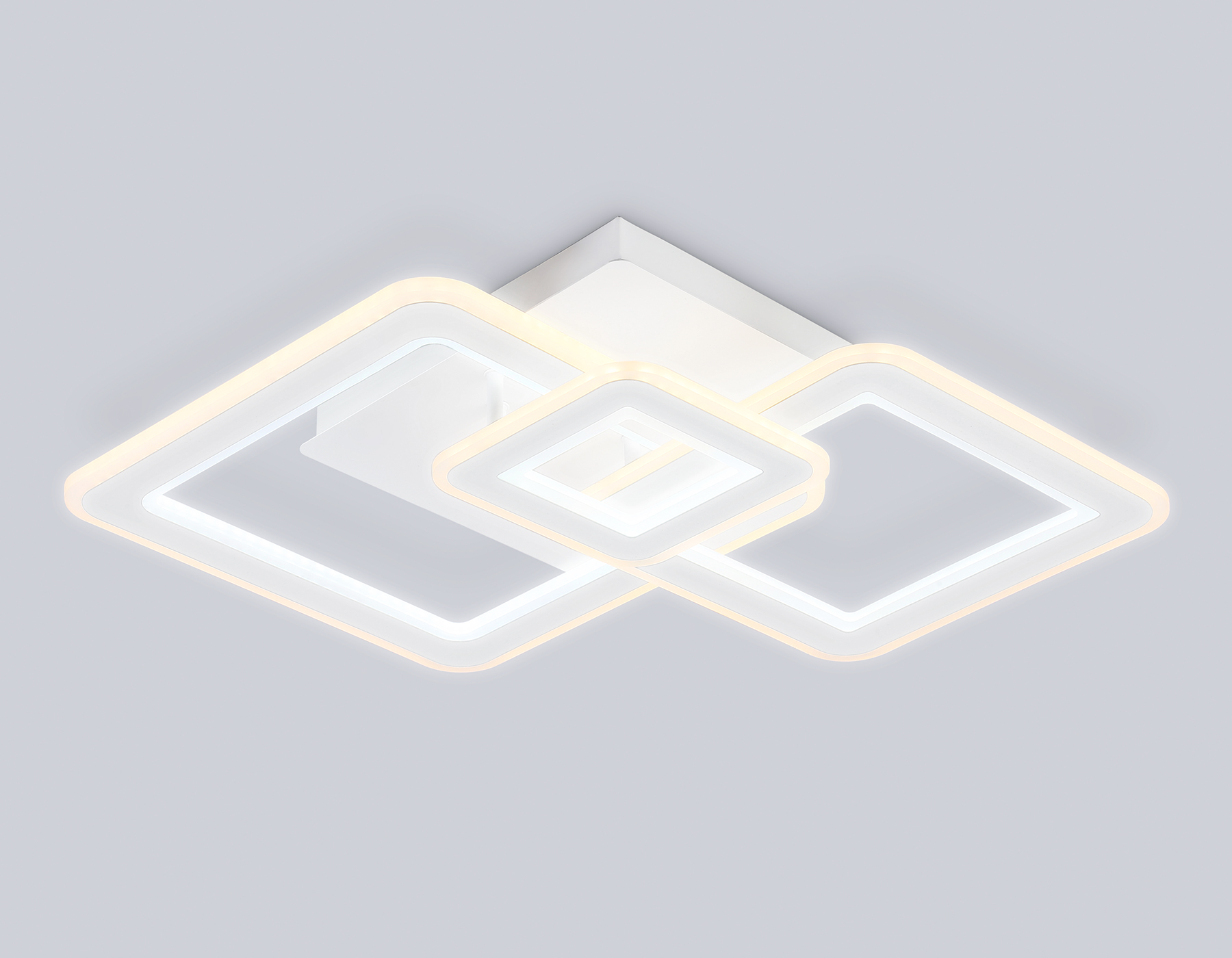 Потолочный светодиодный светильник с пультом FA862 WH белый 79W 505*470*95 (ПДУ РАДИО 2.4)