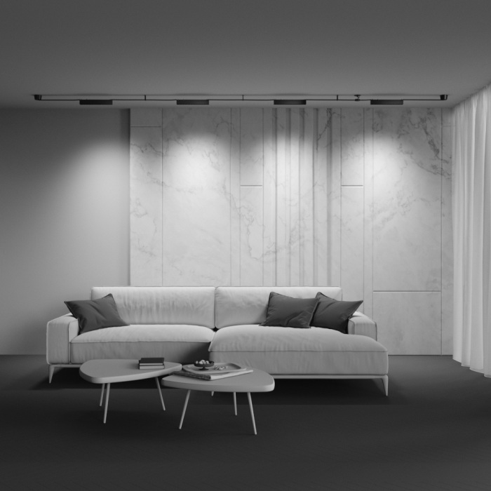 Трековый светильник Maytoni Points Parity TR128B-12W4K-M-B 4000K 12Вт черный (tr128b-12w4k-m-b)