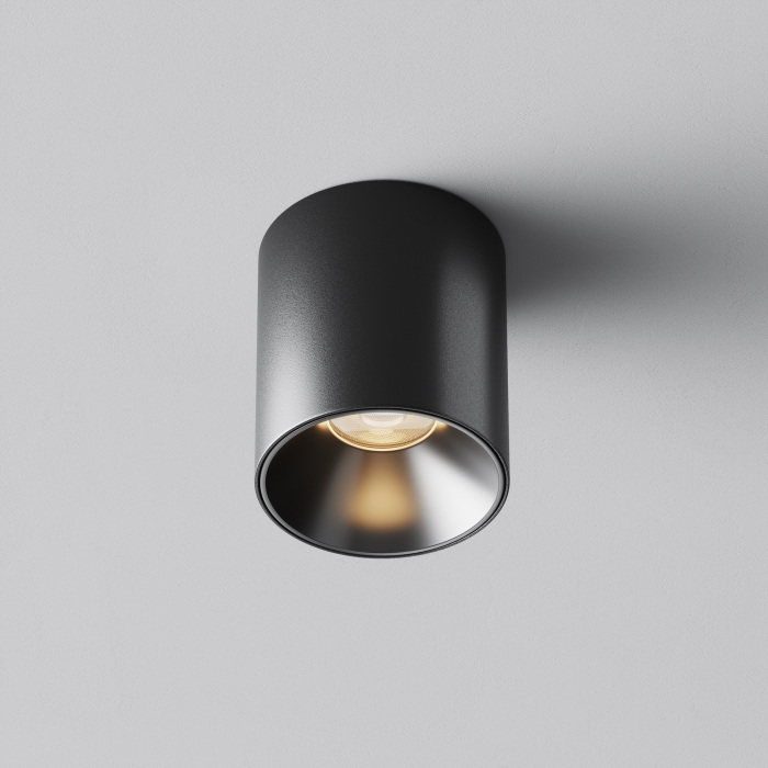 Накладной потолочный светильник Maytoni Alfa LED C064CL-5W3K-RD-B (c064cl-5w3k-rd-b)