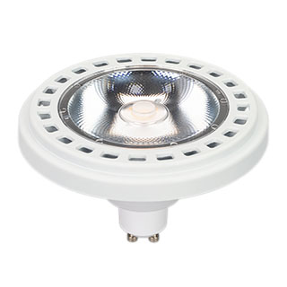 Лампа AR111-UNIT-GU10-15W-DIM Warm3000 (WH, 24 deg, 230V) (Arlight, Металл) 026867