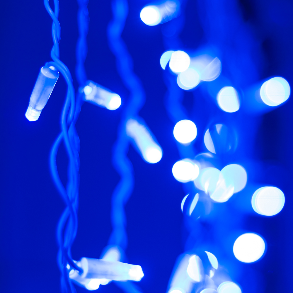 Светодиодная гирлянда ARD-EDGE-CLASSIC-2400x600-WHITE-88LED-STD BLUE (230V, 6W) (Ardecoled, IP65) 026016