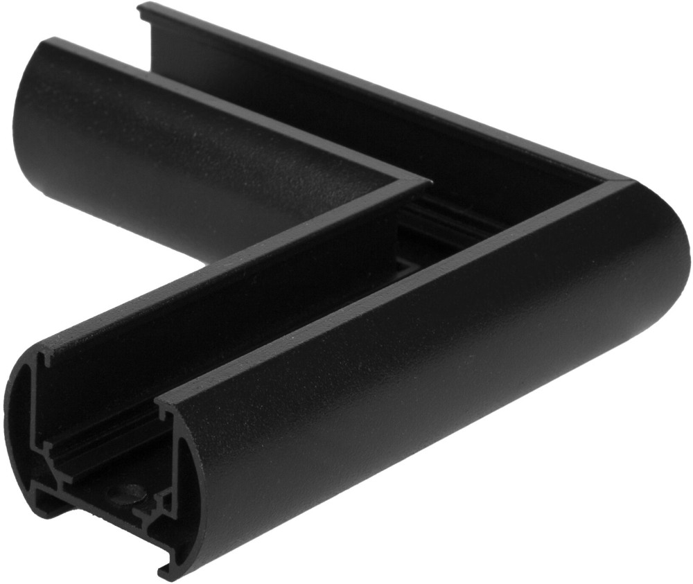 Коннектор угловой для шинопровода Round Elektrostandard Slim Magnetic 8513500 накладной черный