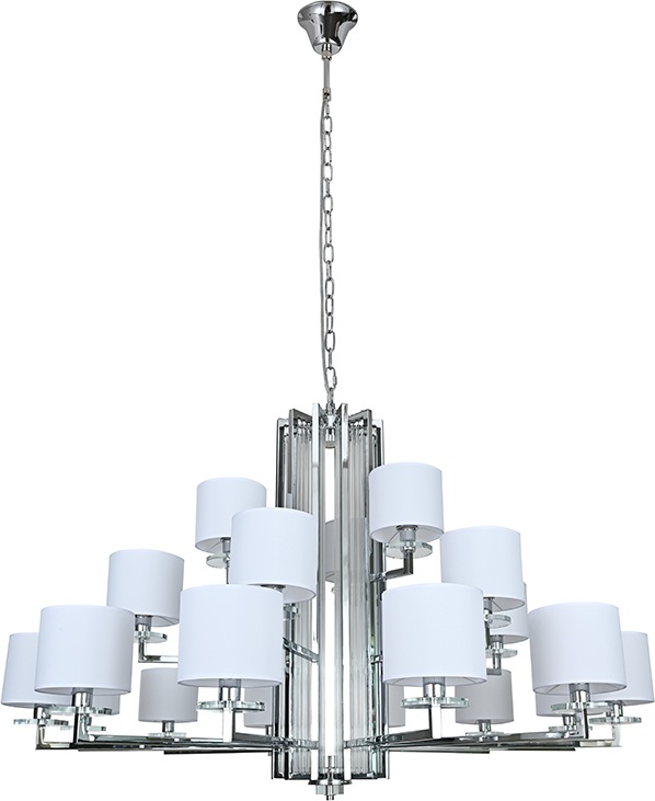 Подвесная люстра Newport 35400 3541263C chrome без абажуров (35412_6_3_c_chrome_bez_abazhurov)