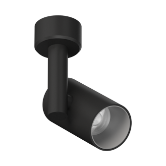 Накладной поворотный светодиодный светильник Ledron CSU0609 Black-Grey TRIAC (10136)