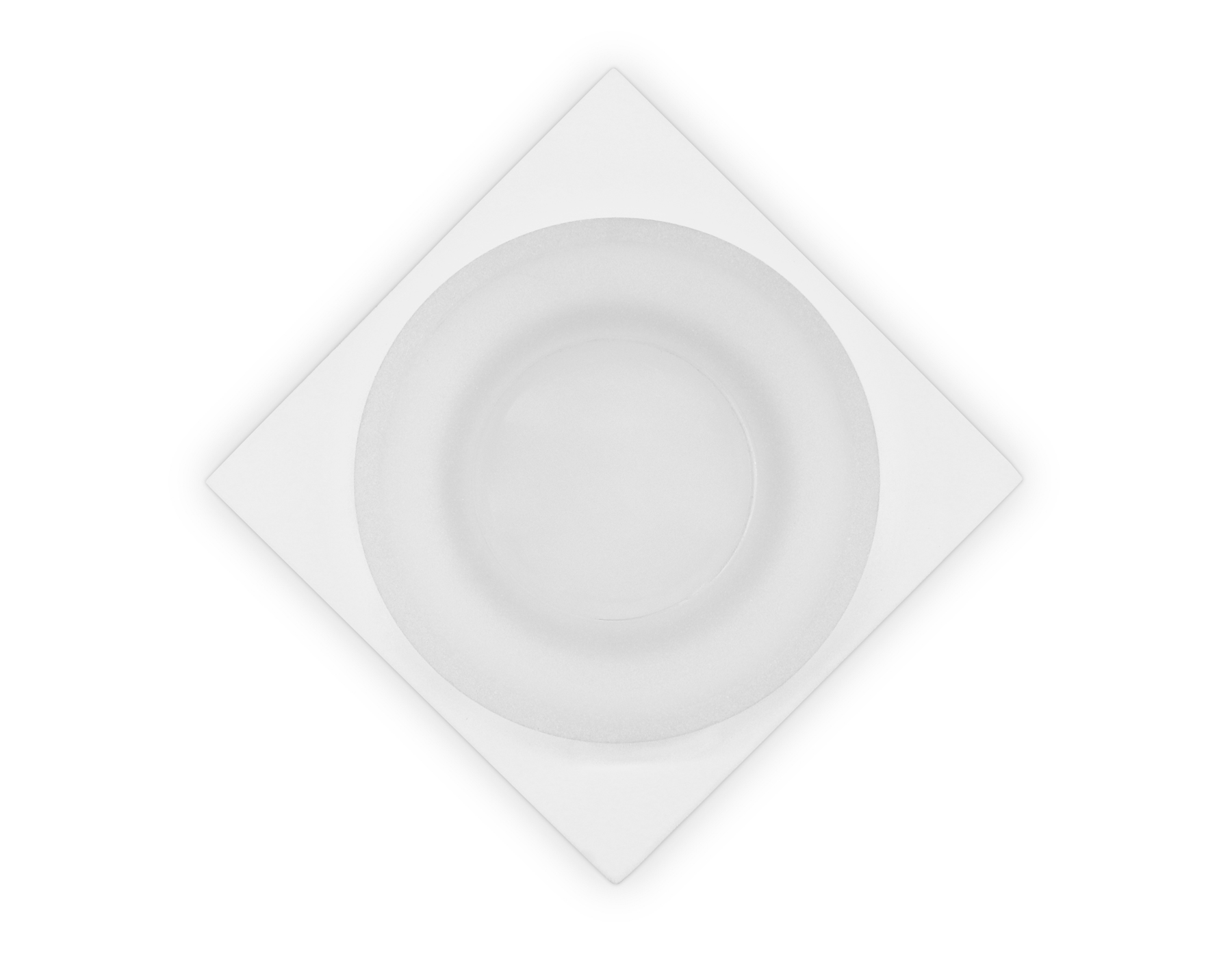 Встраиваемый точечный светильник с акрилом TN1314 SWH/FR белый песок/белый матовый GU5.3 92*92*45