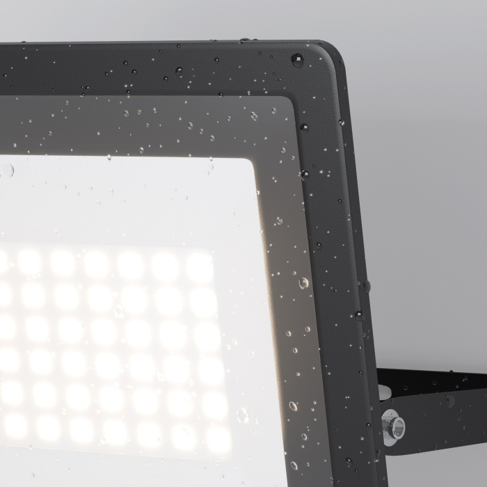 Прожектор уличный светодиодный с датчиком движения Maytoni Flood FL001-L50B4KSR (fl001-l50b4ksr)