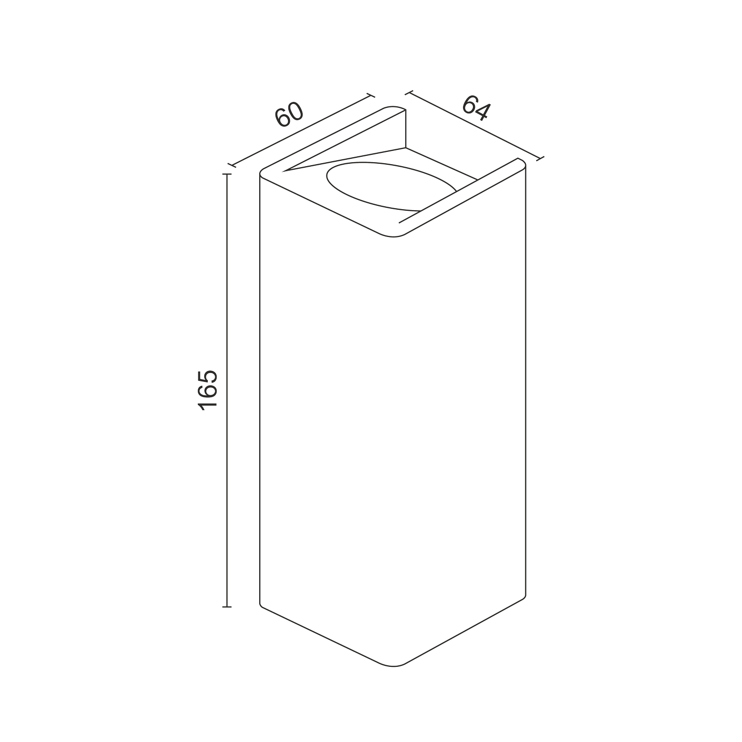 Настенный светодиодный светильник Ledron WWF1012-C Black 4000K (12088)