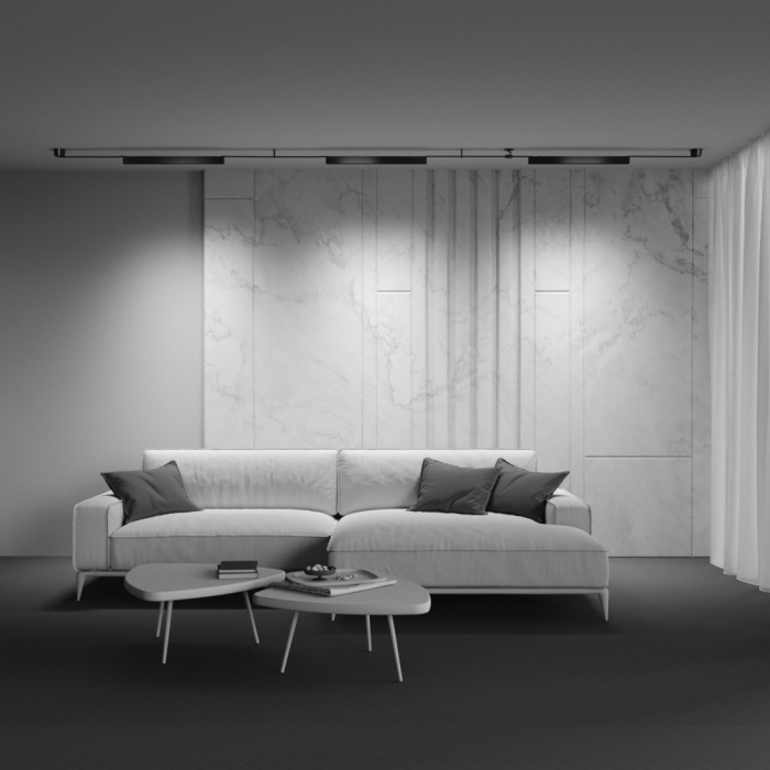 Трековый светильник Maytoni Points Parity TR128B-24W4K-M-B 4000K 24Вт черный (tr128b-24w4k-m-b)