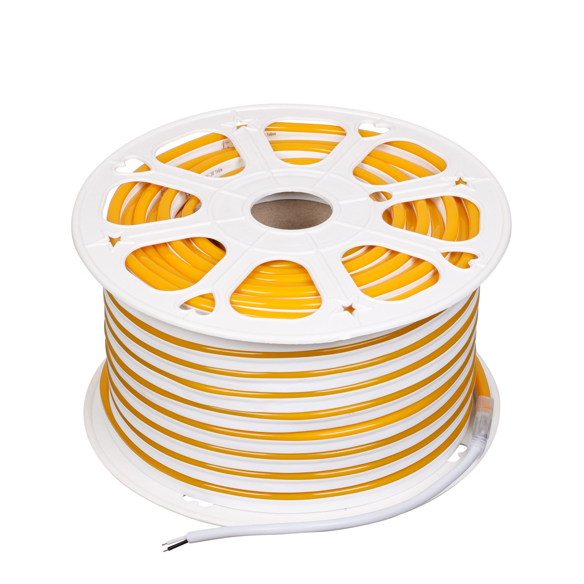 Гибкий неон ARL-NEON-1608YH-SIDE 24V Yellow (Arlight, 6 Вт/м, IP65) 030879
