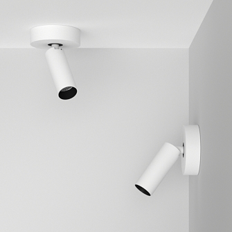 Накладной поворотный светодиодный светильник Ledron SAGITONY R1 S40 Dim White-Black 4000K (10849)