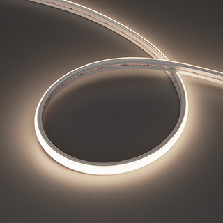 Лента герметичная MOONLIGHT-TOP-X320-11x7mm 24V Day4000 (10 W/m, IP65, CSP, 5m, wire x2) (Arlight, Силикон) 037561