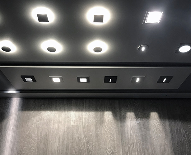 DL 3020 black светильник встраиваемый