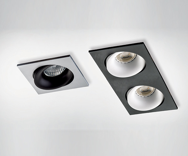 DE-201 white светильник встраиваемый