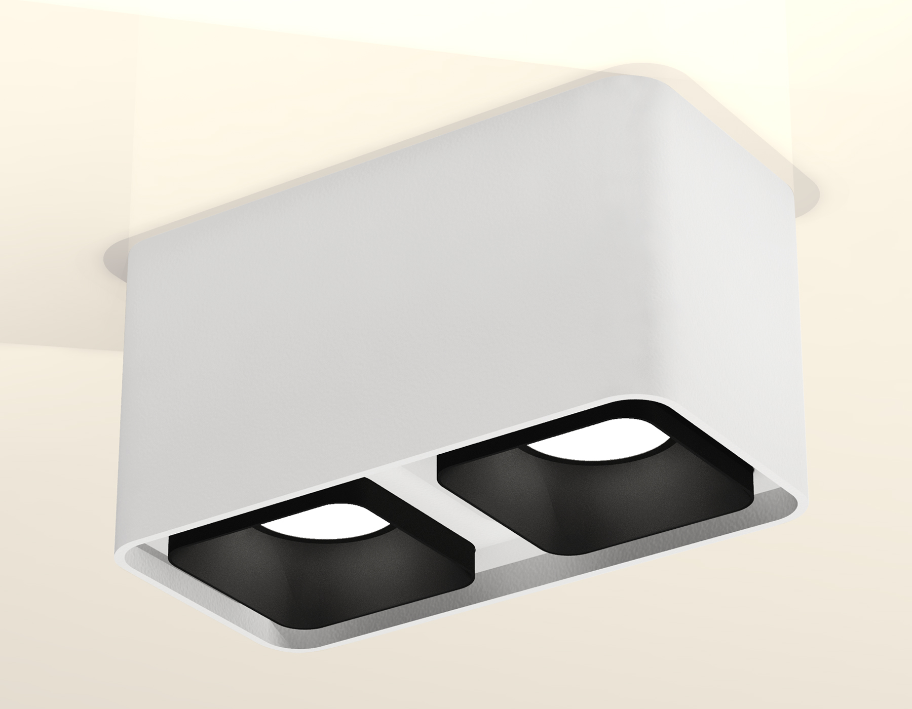 Комплект накладного светильника XS7850002 SWH/SBK белый песок/черный песок MR16 GU5.3 (C7850, N7702)
