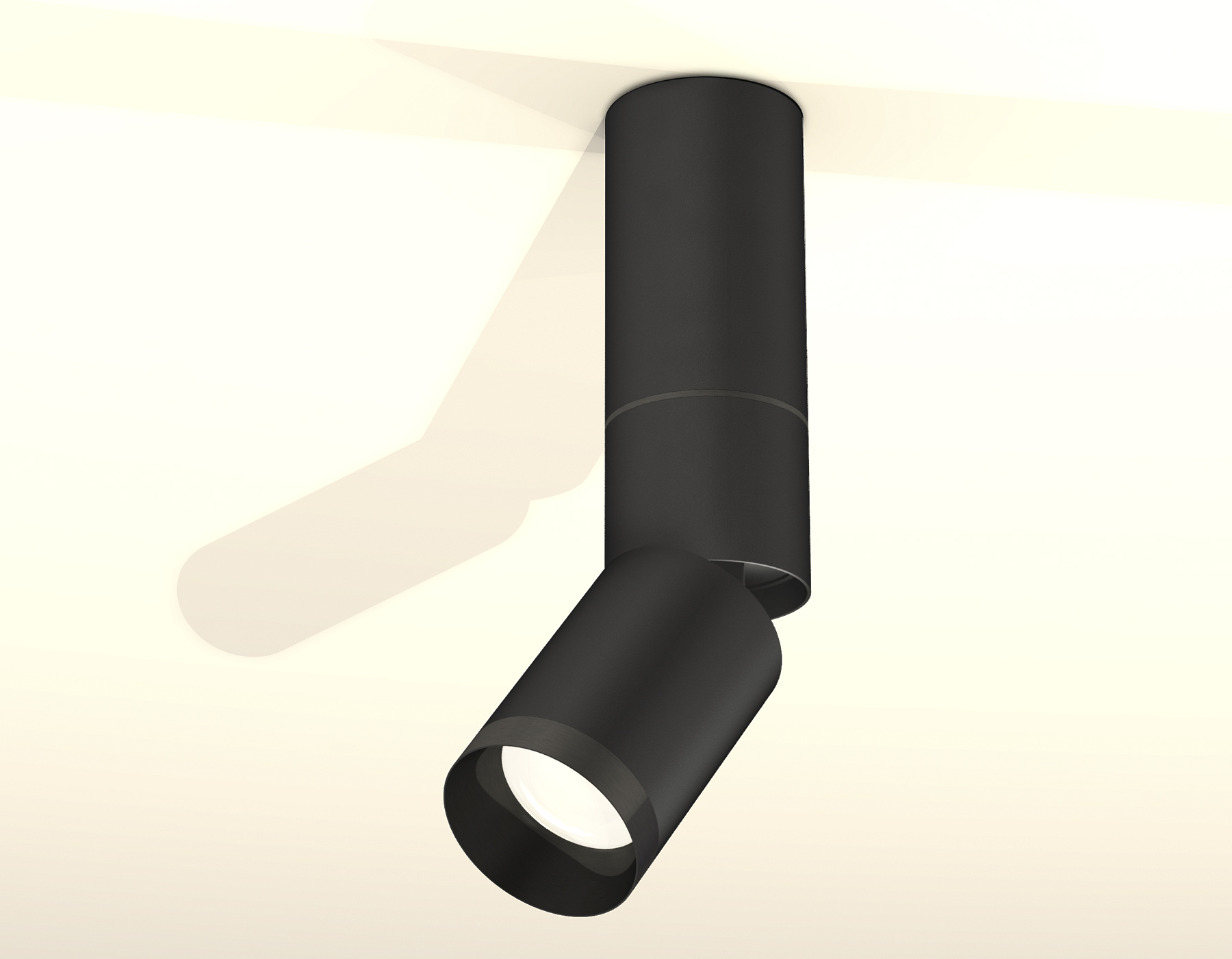 Комплект накладного поворотного светильника XM6313115 SBK/PBK черный песок/черный полированный MR16 GU5.3 (C6323, A2061, A2221, C6313, N6131)