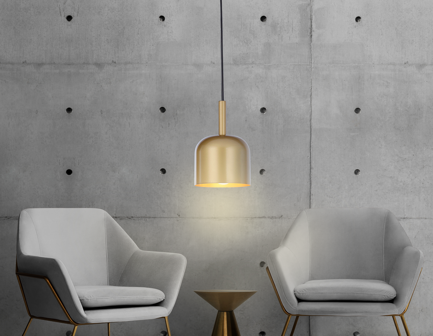 Светильник подвесной TR97113 GD/BK золото/черный E27 max 40W D130*1234