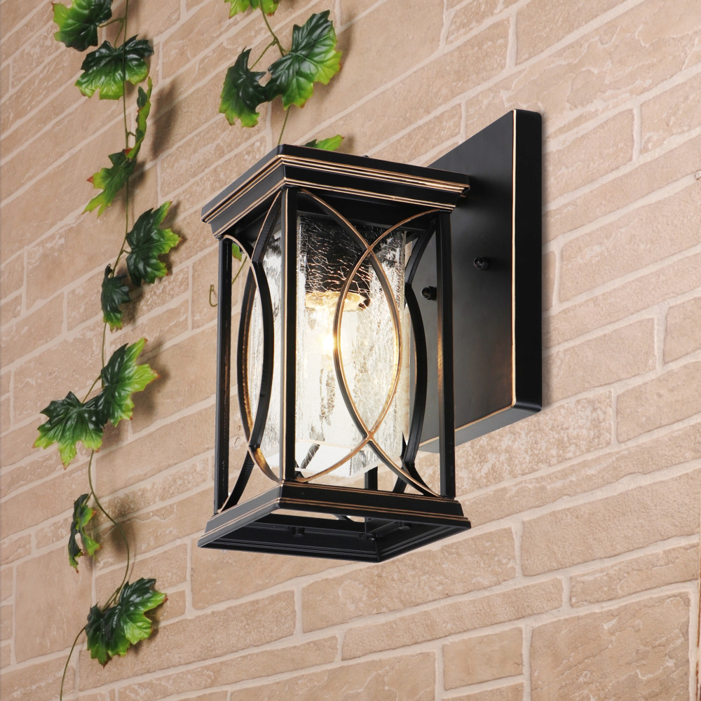 Настенный уличный фонарь 1026D IP33 Elektrostandard Spica GL (a048172)