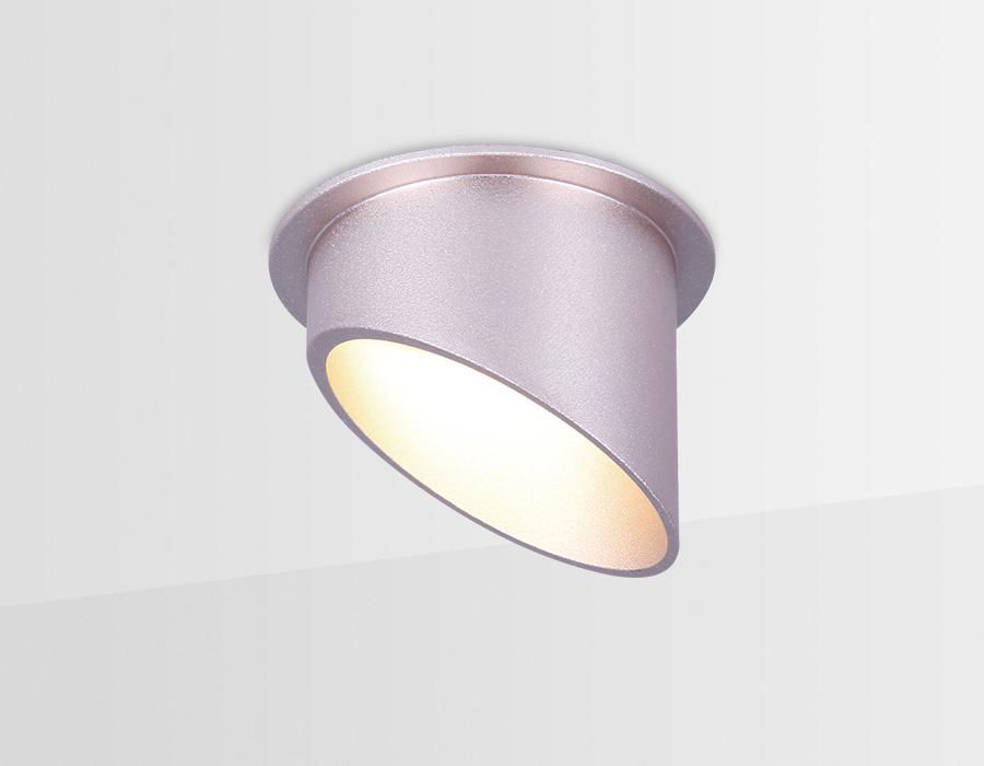 Встраиваемый точечный светильник MR16 TN206 PI/S розовый/песок GU5.3 D68*75