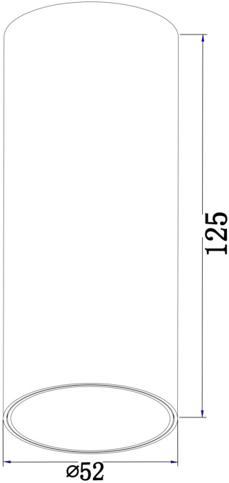 Накладной светильник светодиодный Focus Led C056CL-L12B4K (c056cl-l12b4k)