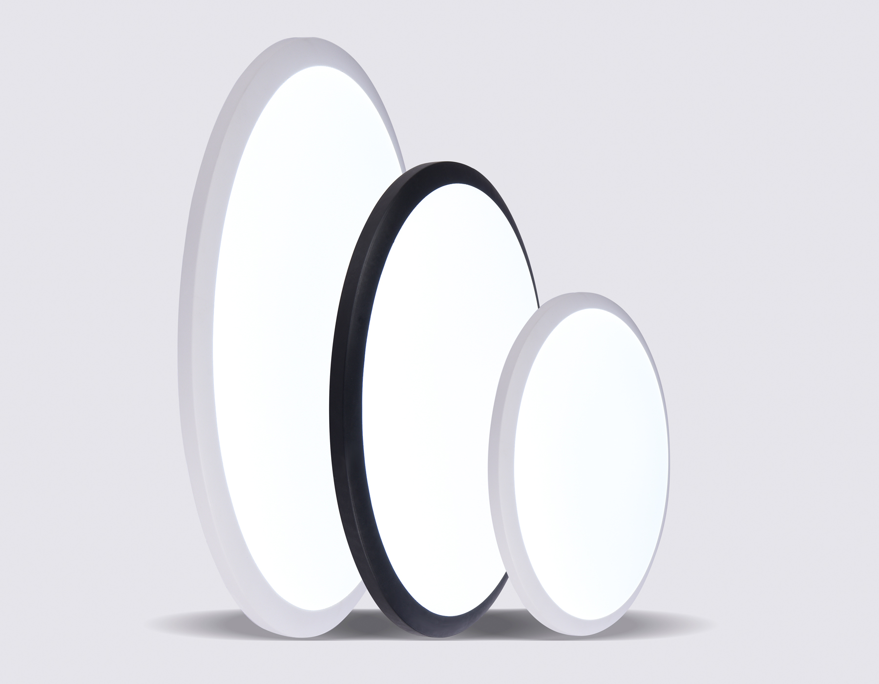 Потолочный светодиодный светильник FZ1232 WH белый IP44 48W 6400К D450*55 (Без ПДУ)