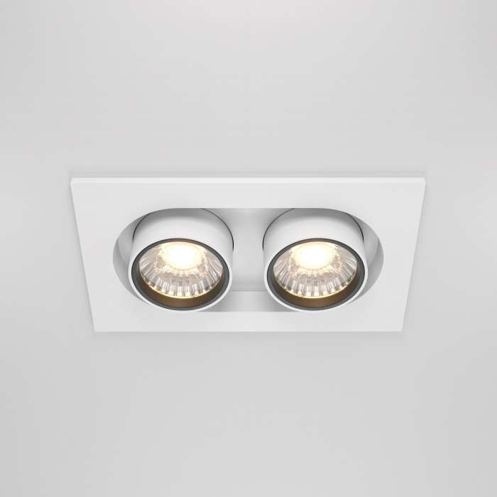 Встраиваемый светильник Hidden 4000K 2x10W 36 LED Maytoni Technical DL045-02-10W4K-W (dl045-02-10w4k-w)