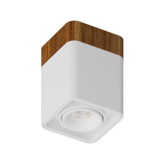 Накладной светодиодный светильник Ledron TUBING Wooden 30 White (4454)