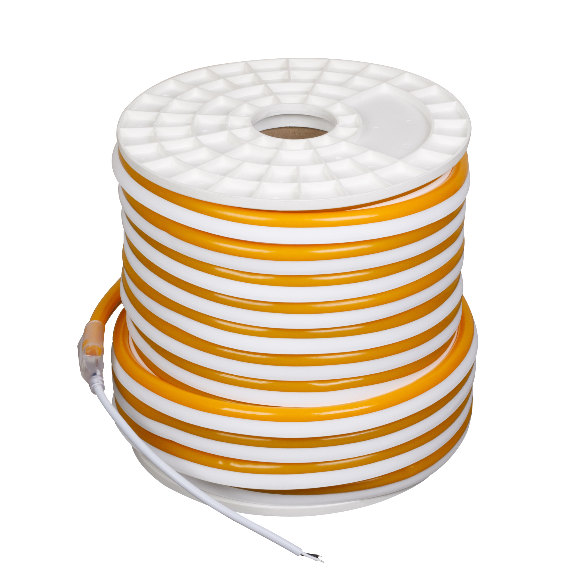 Гибкий неон ARL-NEON-2615YH-SIDE 24V Yellow (Arlight, 8 Вт/м, IP65) 030870