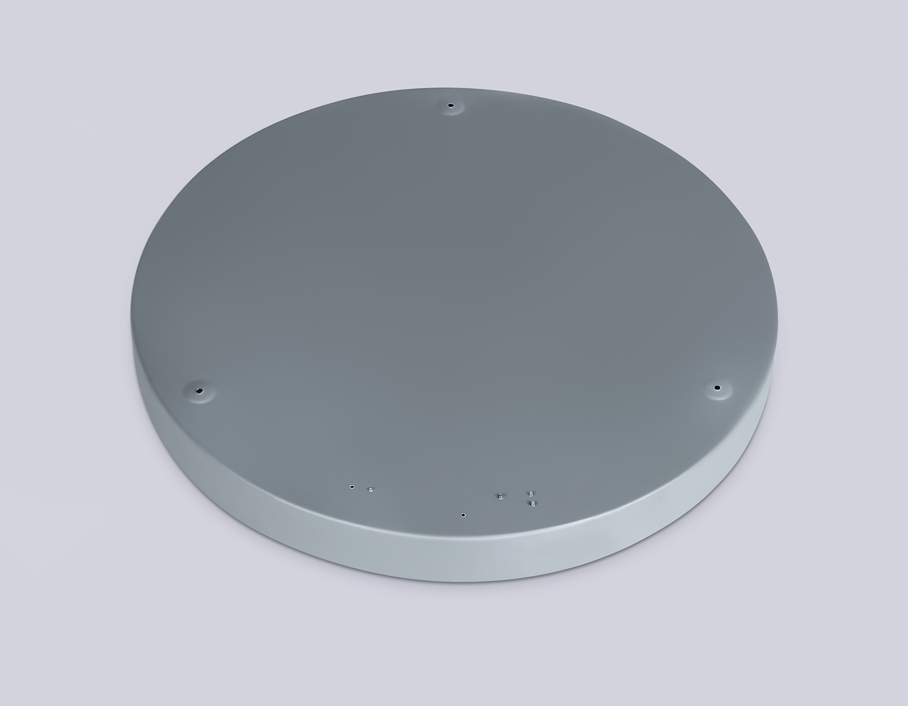 Потолочный светодиодный светильник с пультом FZ1402 GR серый IP20 48W 3000K-6500K D500*50 (ПДУ ИК)