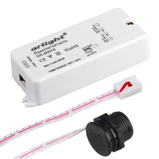 ИК-датчик SR-8001B Black (220V, 500W, IR-Sensor) (Arlight, -) 020209
