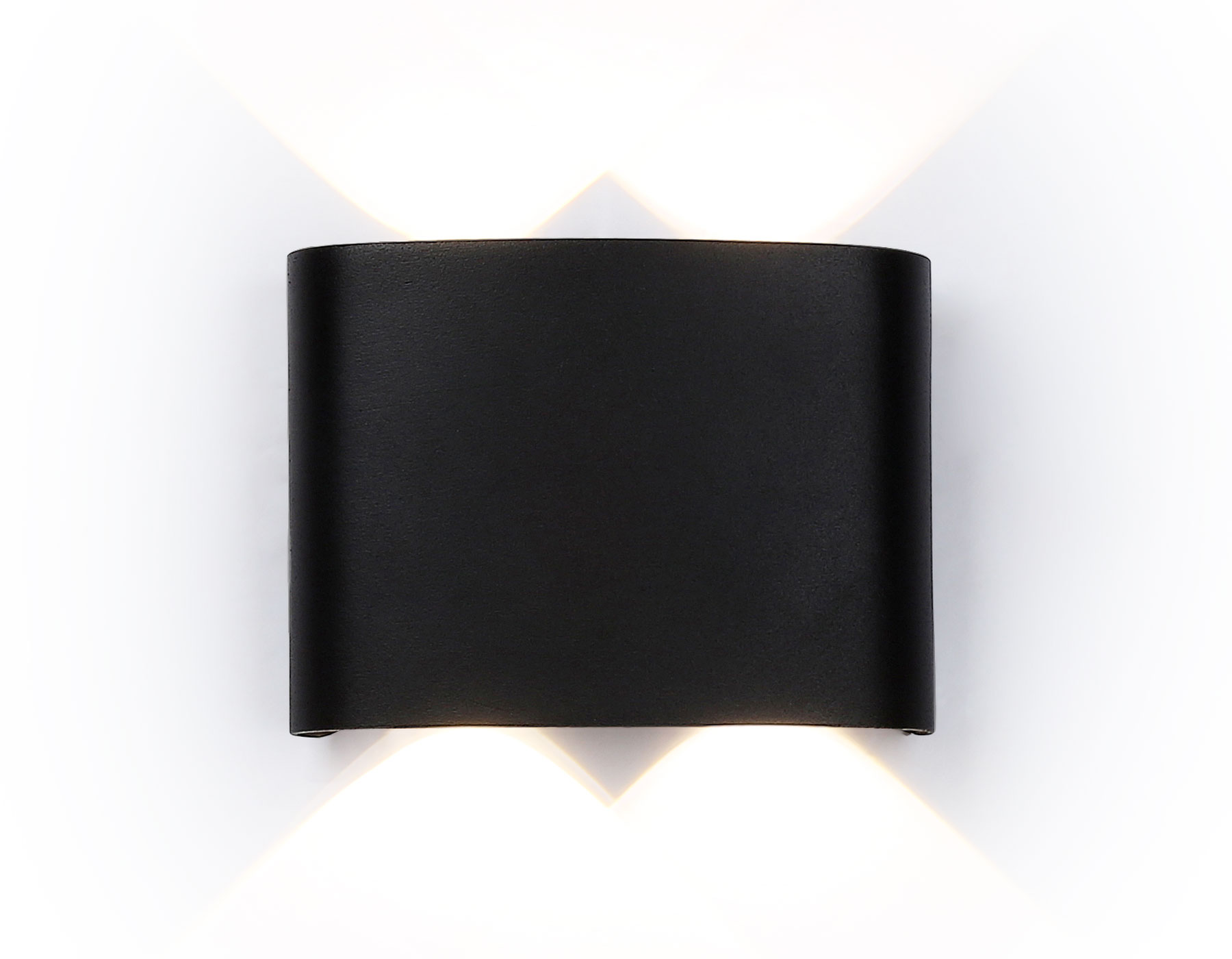 Уличный настенный архитектурный светодиодный светильник ST4452/4 BK черный IP65 LED 4200K 4W 106*80*37