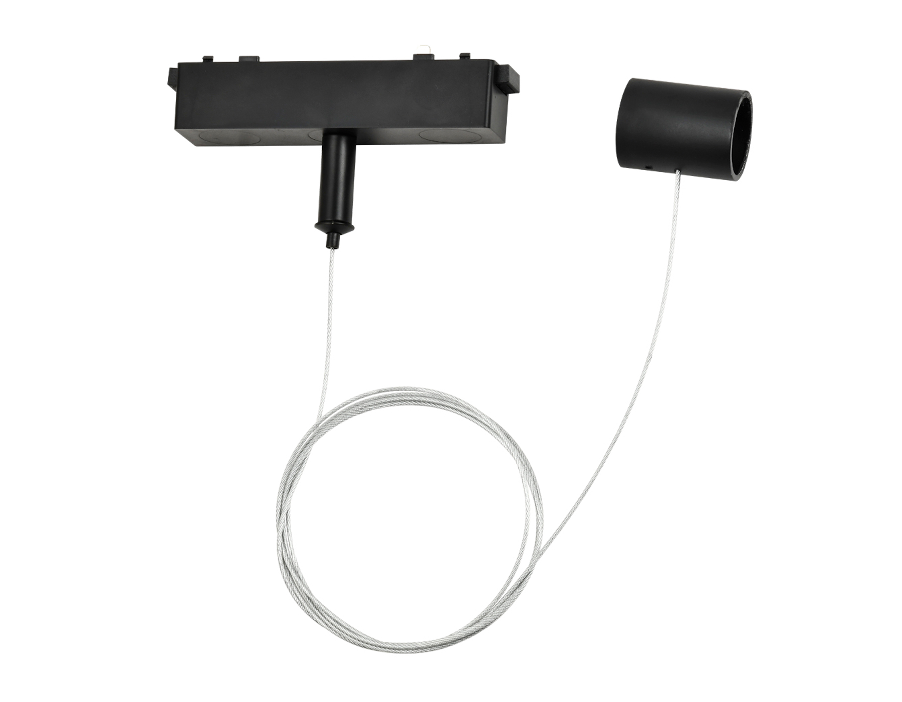 Подвес для трековых светодиодных гибких светильников Magnetic GL4310 BK черный подвес для трековых светодиодных гибких светильников 1.5m
