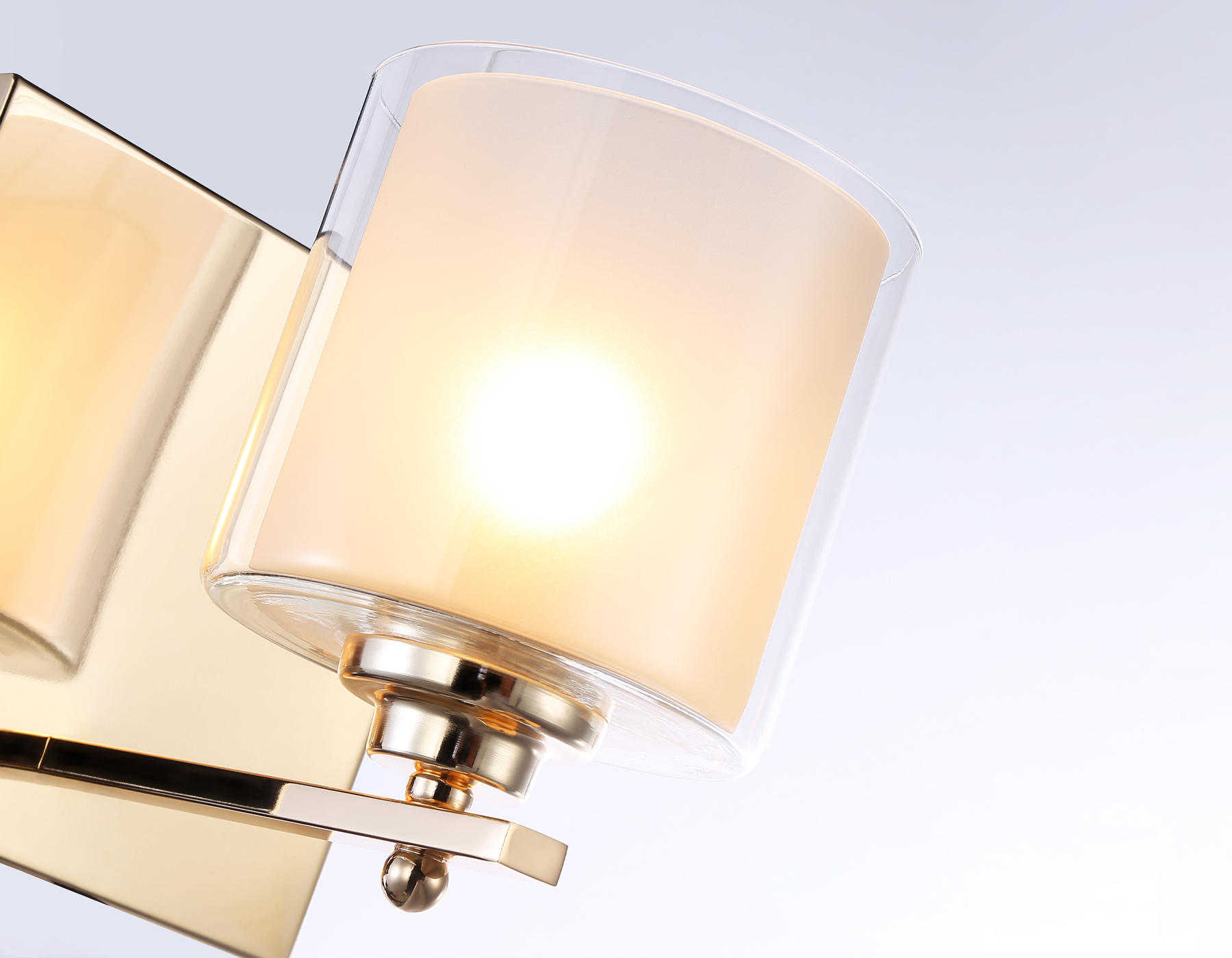 Настенный светильник TR4431 GD/CL/FR золото/прозрачный/белый матовый E27 max 40W 197*140*230