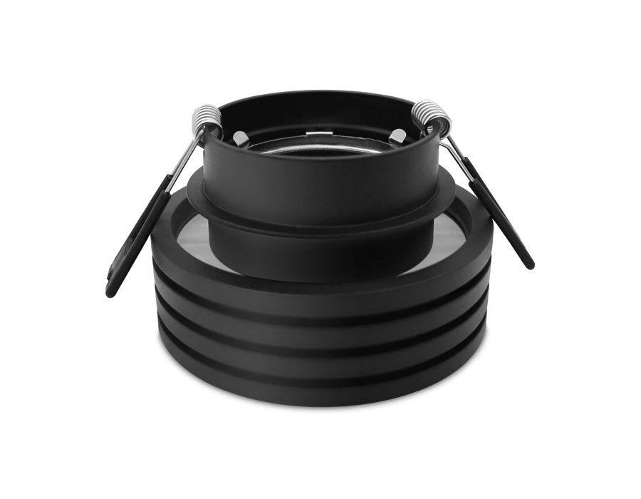 Встраиваемый точечный светильник MR16 в стиле техно TN302 SBK черный песок GU5.3 D92*60