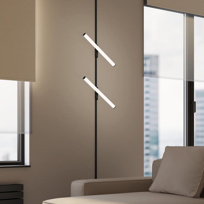 Трековый светильник магнитный 48V Denkirs Air Ray DK5355-BK (dk5355-bk)