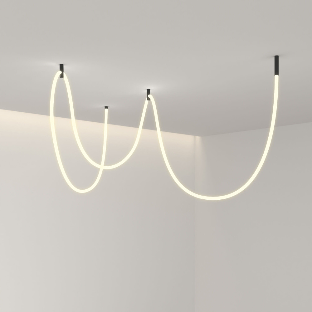 Гибкий неон Elektrostandard 336Led 12W IP20 3000K Full light круглый теплый белый 8 м 24V 12W 336Led 2835 IP20 без крепежа (a065974)