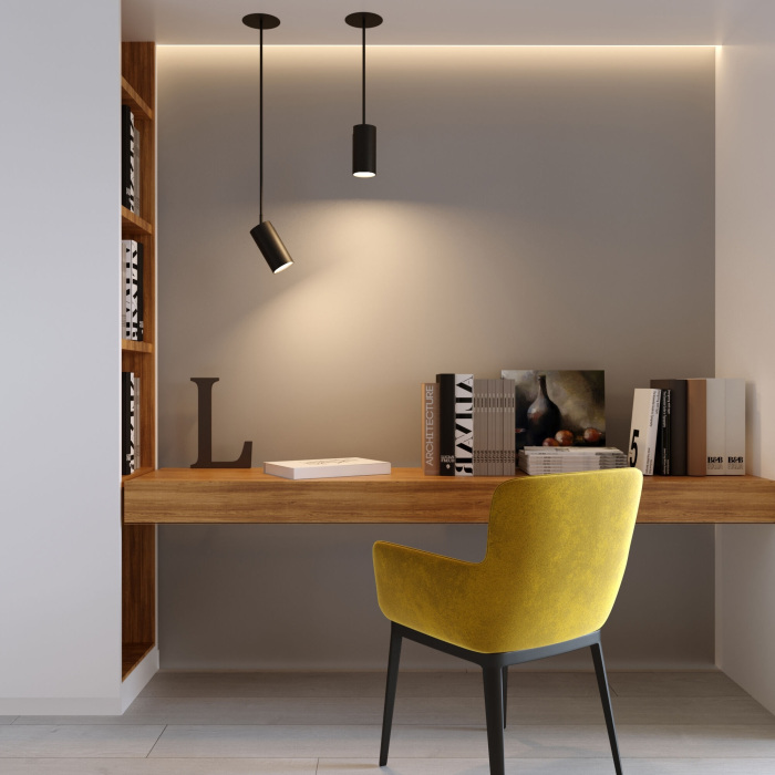 Встраиваемый светильник 8W черный Elektrostandard Drop 50242 LED (a061482)