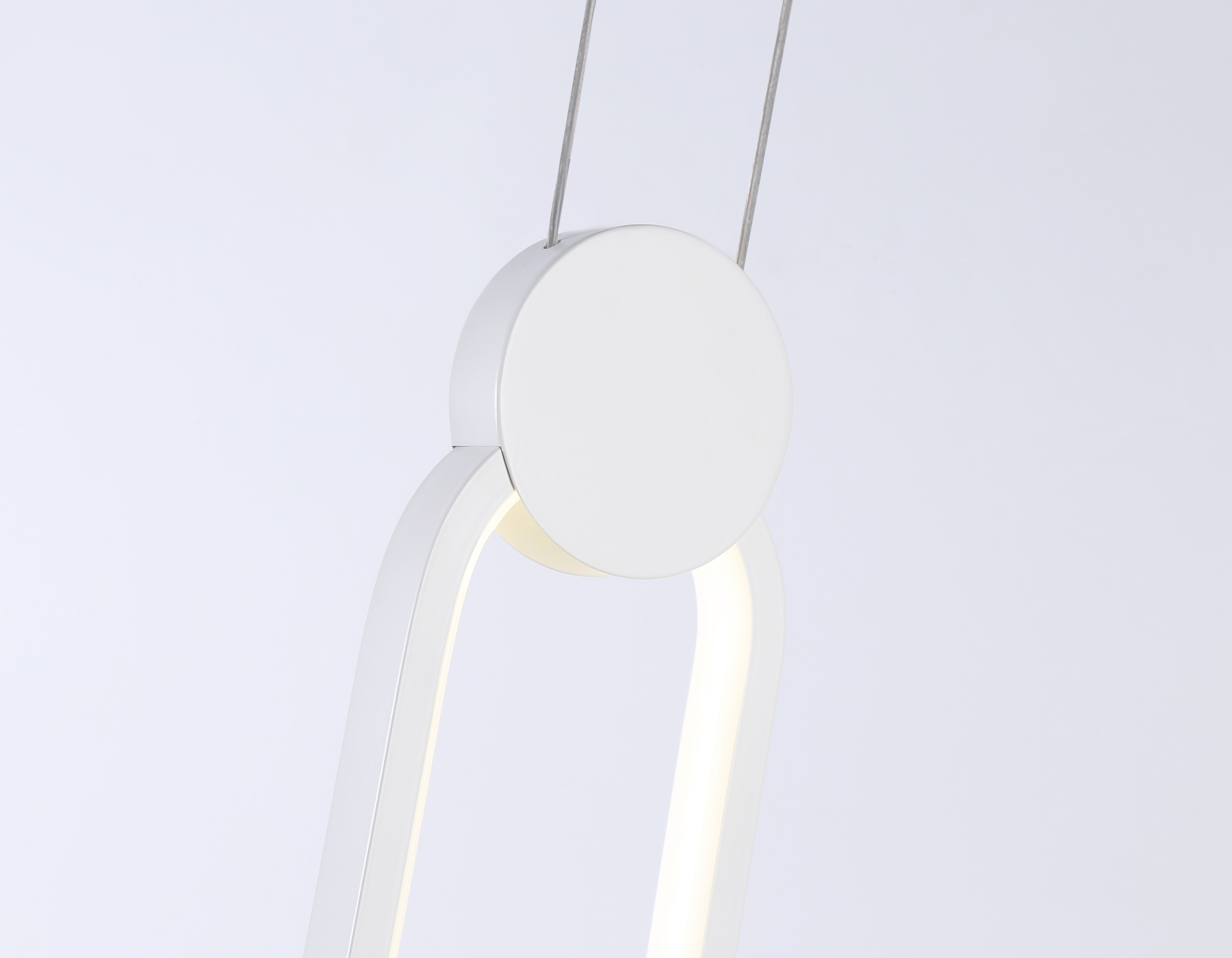 Подвесной светодиодный светильник FL5260 WH белый 12W 4200K 100*20*1200 (без ПДУ)