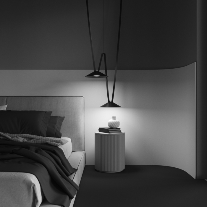 Трековый светильник Maytoni Campana Parity TR127B-12W4K-B 48V 4000K 12Вт черный (tr127b-12w4k-b)