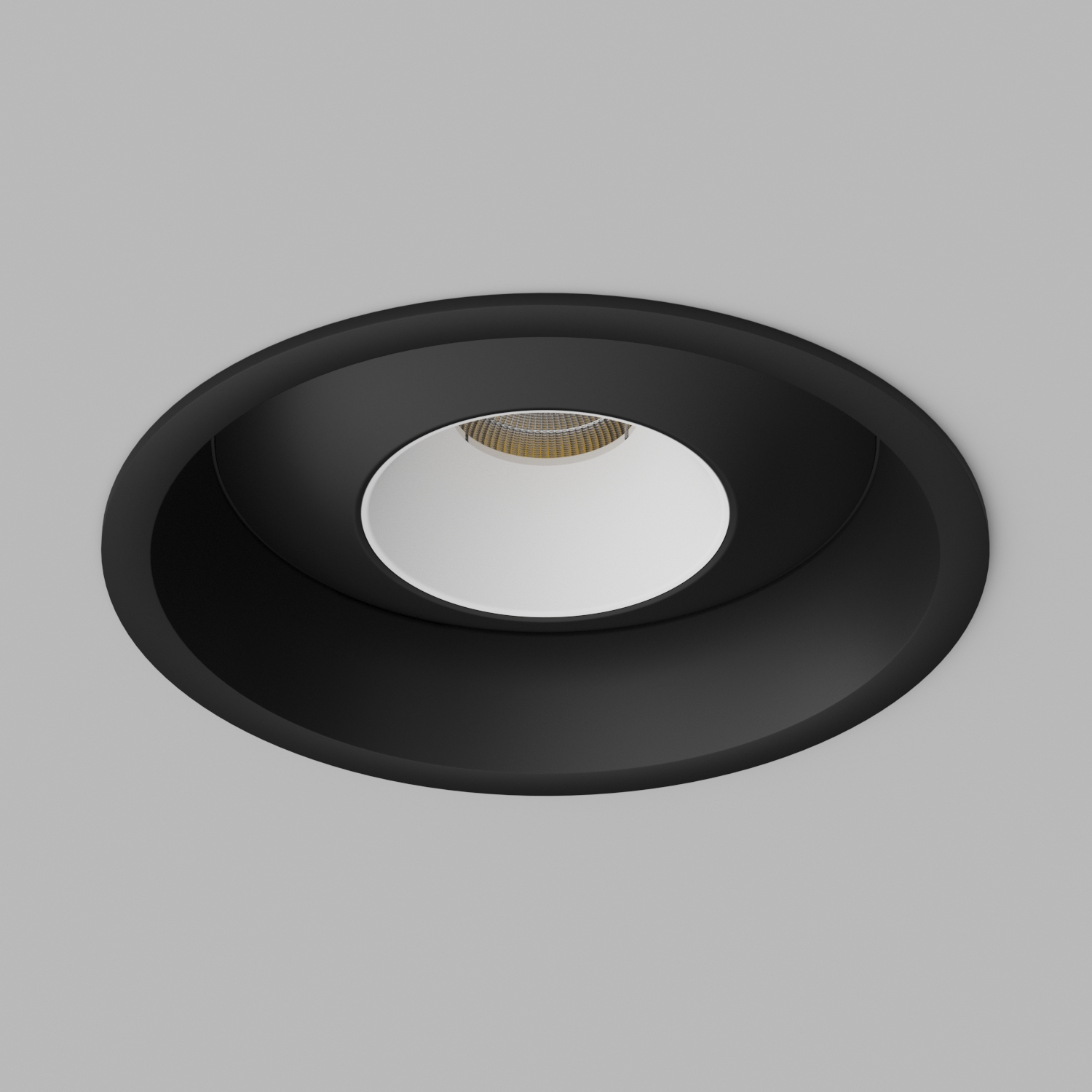 Встраиваемый поворотный светодиодный светильник Ledron KRIS IN Black-White (2224)