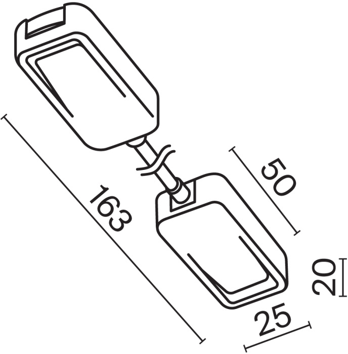 Коннектор питания угловой Radity встраиваемый черный магнитный Maytoni Technical TRA084CPC-B-12