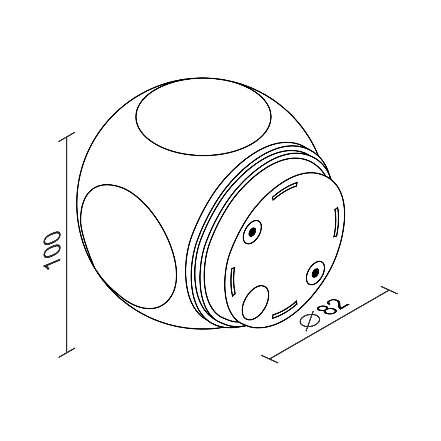 Настенный светодиодный светильник Ledron GW-A1614 White (3011)
