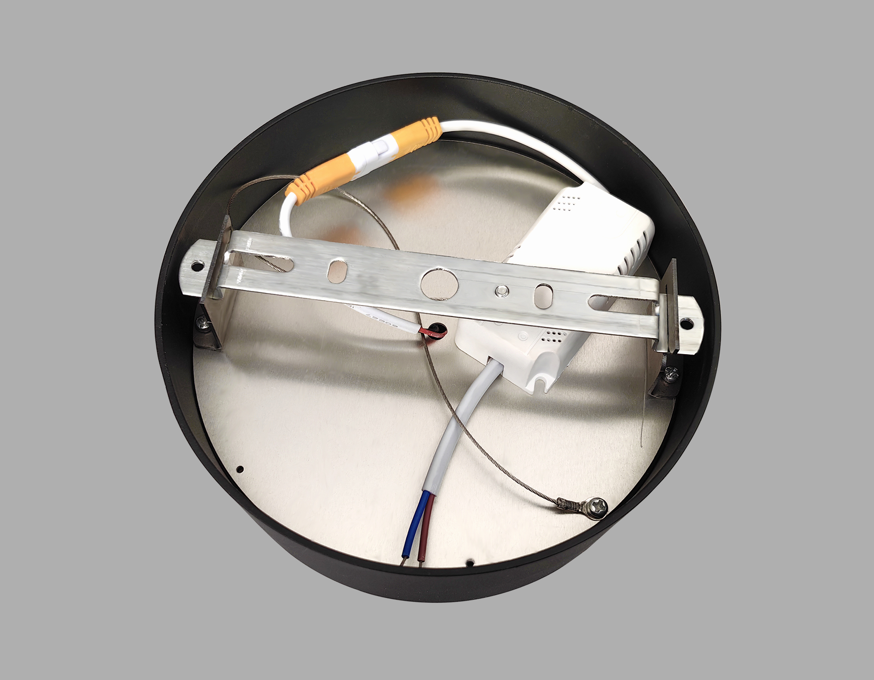 Потолочный светодиодный светильник FV5525 BK черный LED 35W 3000K D300*58 (Без ПДУ)