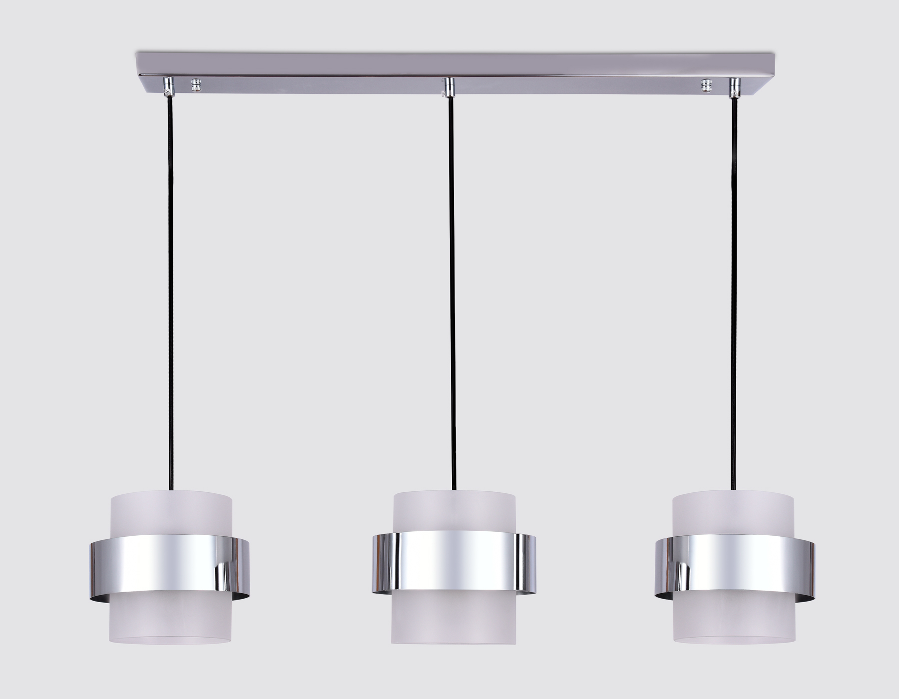 Подвесной светильник со сменной лампой TR3651/3 CH/FR хром/матовый E27/3 max 40W 820*180*700