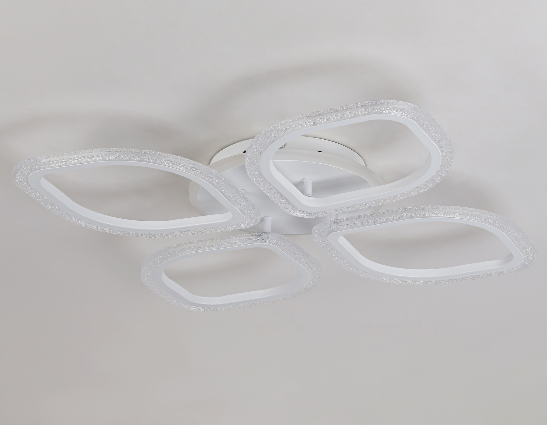 Потолочный светодиодный светильник с пультом FA4501/4 WH белый 75W 3000K+BL/4200K+PU/3000K+6400K 500*500*75 (ПДУ ИК)